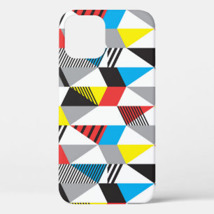 Retro Bauhaus Style: Nahtlos Abstrakt Case-Mate iPhone Hülle