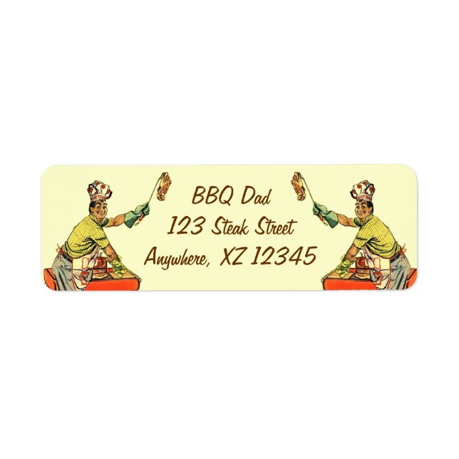 Retro-BBQ-Vater (Vorne)