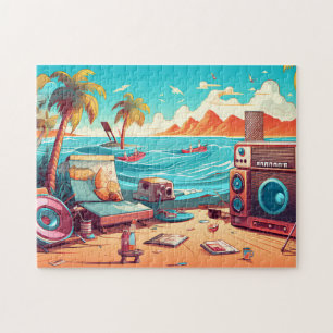 Retro Beach Puzzle