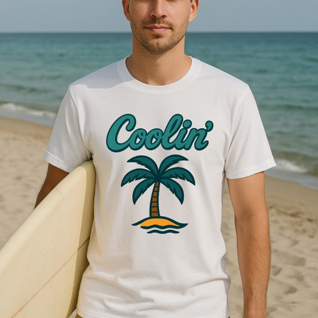 Retro Beach Vibes Coolin' T-Shirt (Retro vibes t-shirt)