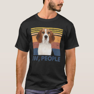 Retro Beagle Hund Ew Menschen Beagle Hunde Lieben T-Shirt