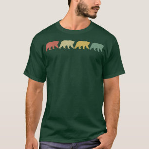 Retro Bears Vintag Bears Spirit Animal Lover 80er T-Shirt