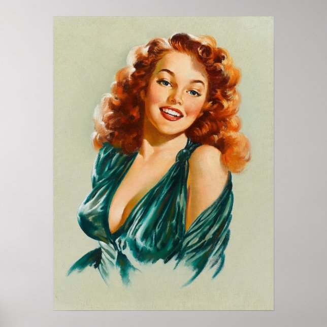 Retro Beauty 06 Poster (Vorne)
