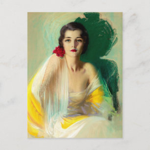 Retro Beauty 33 Postkarte