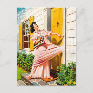 Retro Beauty 64 Postkarte