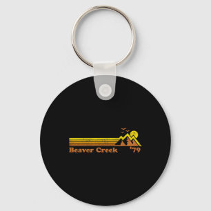 Retro Beaver Creek Ski Resort Colorado Snowboard S Schlüsselanhänger