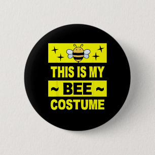 Retro Bee Costume Frauen Niedliche Erwachsene Kind Button