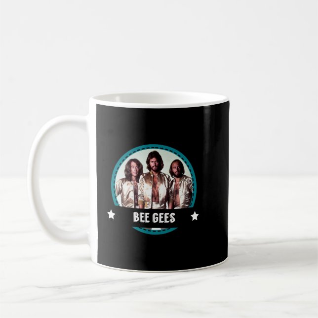 Retro Bee Ges Band 70er Tribute Icons Kaffeetasse (Links)
