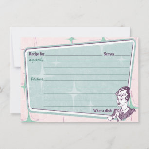 Retro Beehive Hairdo Rezept Karte