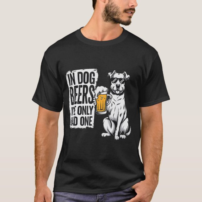 Retro Beer Pun Bar Pub Crawl Party Men - Funny Bee T-Shirt (Vorderseite)