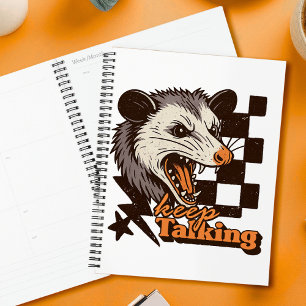 Retro Behalt Talking Feral Possum: Angry Wild Anim Planer