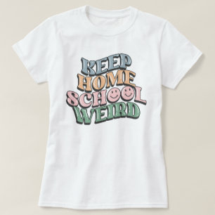 Retro Behielt Homeschool klassische Konversation T-Shirt