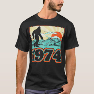 Retro-Berge 50. Geburtstag 1974 Fünfzig T-Shirt
