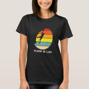 Retro-Bergsteiger Vintage-Bergsteigen T-Shirt