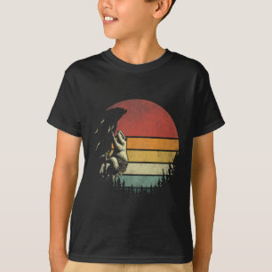 Retro-Bergsteiger Vintage Lustiger Capyra-Felsen C T-Shirt