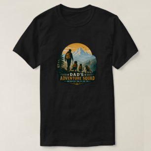 Retro-Bergwander-Geschenk für Vaters Abenteuer-Tru T-Shirt
