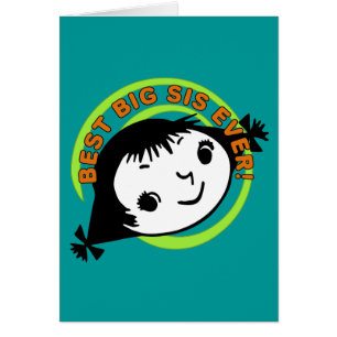 Retro Best Big Sis Ever
