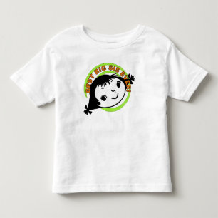 Retro Best Big Sis Ever Kleinkind T-shirt