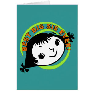 Retro Best Big Sister Ever