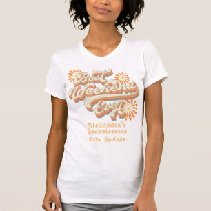 Retro Best Girl's Weekend Ever 70er Bachelorette T-Shirt