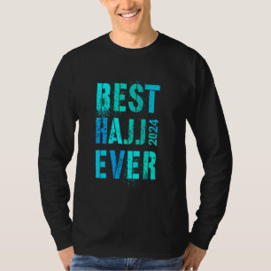 Retro BEST HAJJ EVER 2024 Team Keepake Hadj Famil T-Shirt