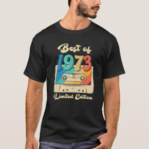 Retro Best Of 1973 Kassettenband 49. Geburtstag De T-Shirt