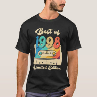 Retro Best Of 1998 Kassette 24. Geburtstag Dekorat T-Shirt