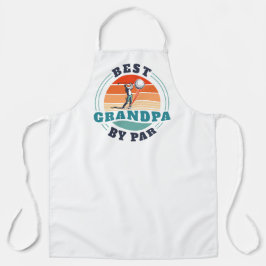 Retro Best Opa Par Custom Vaters Day Schürze