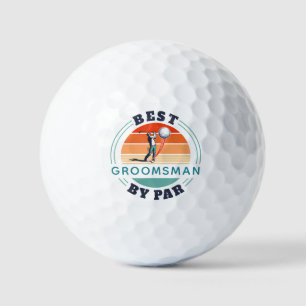 Retro Best Trauzeuge per Par Custom Golfball