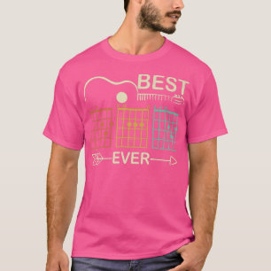 Retro Best Vater je D A D Chord Gitarre F T-Shirt