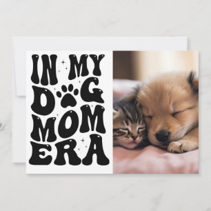 Retro-Beste-Hundemutter-Karte – Geburtstag oder Mu Karte