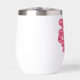 Retro Beste Mama je rosa Muttertagsgeschenk