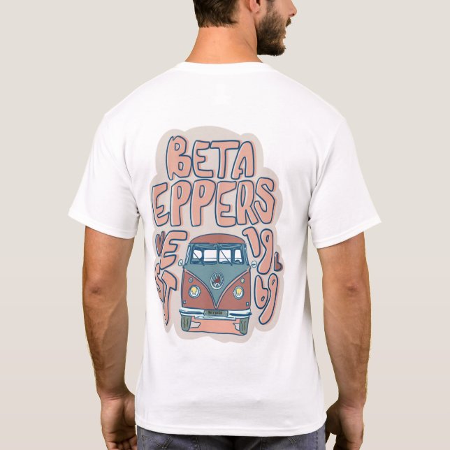 Retro-Beta-Eppers-Logo T-Shirt (Rückseite)