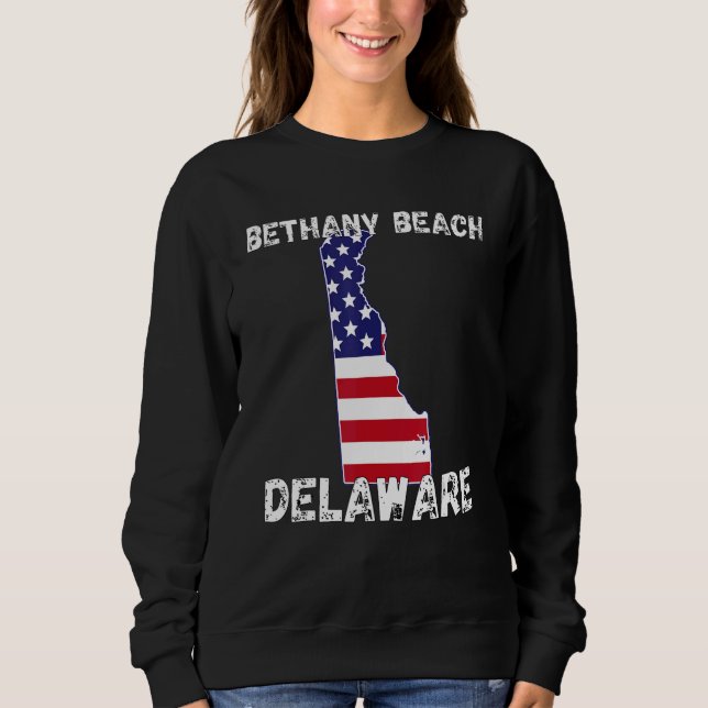 Retro Bethany Beach Delaware Apparel_2 Sweatshirt (Vorderseite)