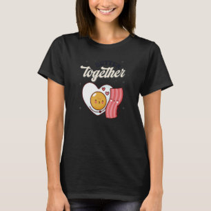 Retro Better Together Funny Valentinstag Couple T-Shirt
