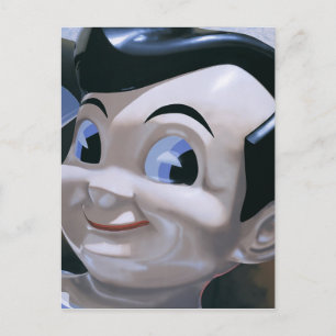 Retro Big Boy Painting Postcard Postkarte