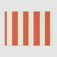 Retro Big Top Strip Gewebpapier