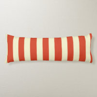 Retro Big Top Strip Kissen