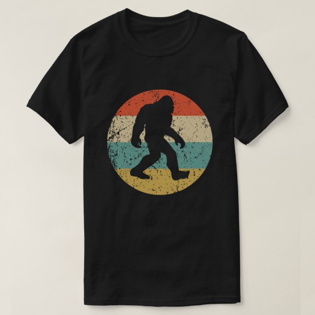 Retro Bigfoot Sasquatch Icon Essential T - Shirt (Design vorne)