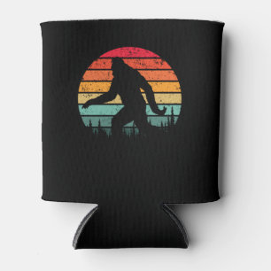 Retro Bigfoot Silhouette Sun Glaube! Original 80' Dosenkühler