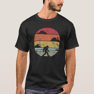 Retro Bigfoot Silhouette Sun glaubt Original 80' T-Shirt