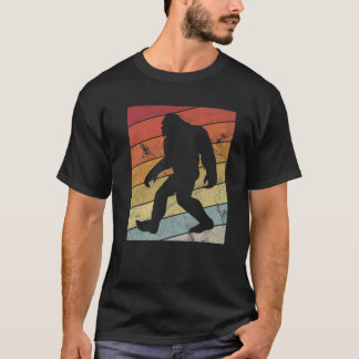 Retro Bigfoot Silhouette Sun glaubt Original 80' T-Shirt