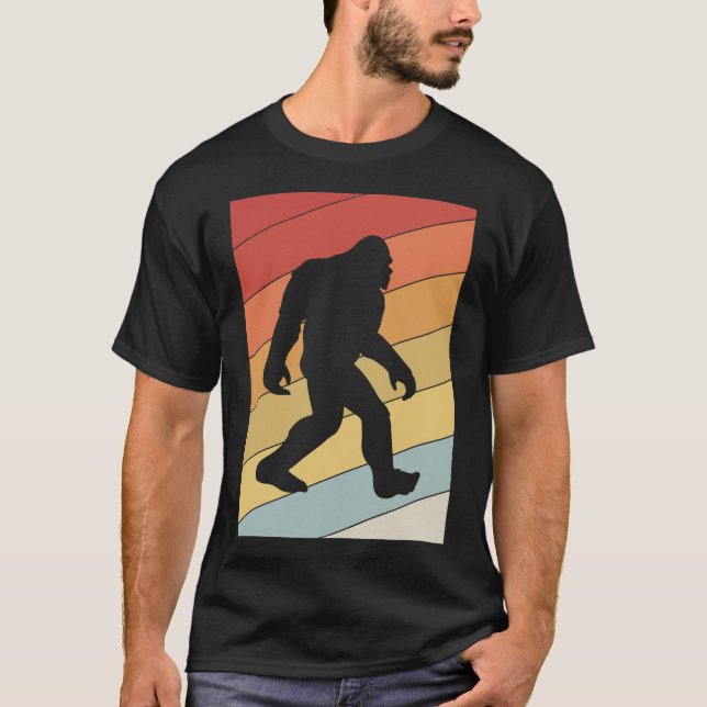 Retro-Bigfoot T-Shirt (Vorderseite)