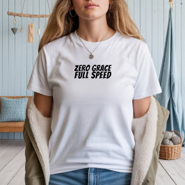 Retro bike Girl Irony black Tri-Blend Shirt