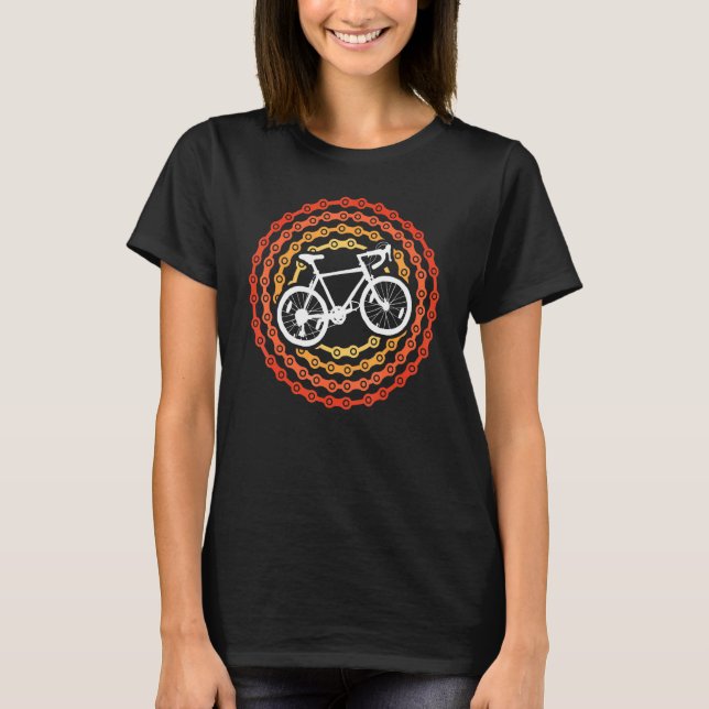 Retro Bike Reiten Biken Rad Vintag T-Shirt (Vorderseite)