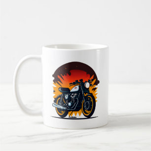 Retro Biker Kaffeetasse
