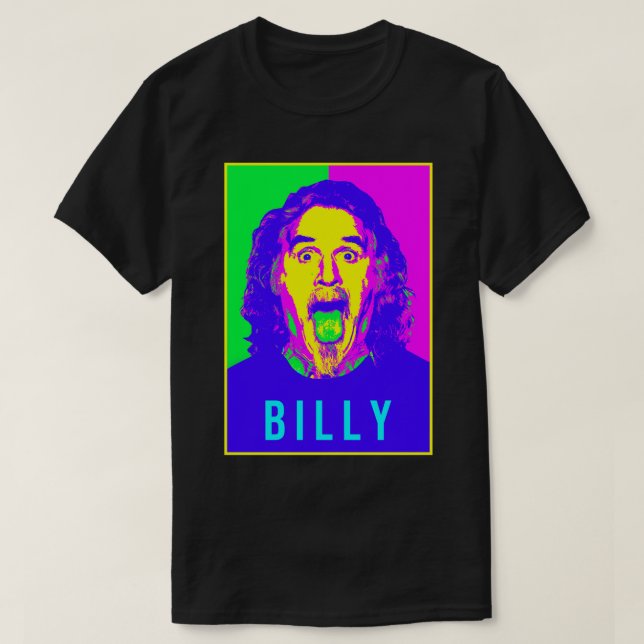 Retro Billy Art Connolly Phantastisch für Filmfans T-Shirt (Design vorne)