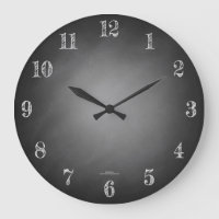 Retro Black Chalkboard Vignette