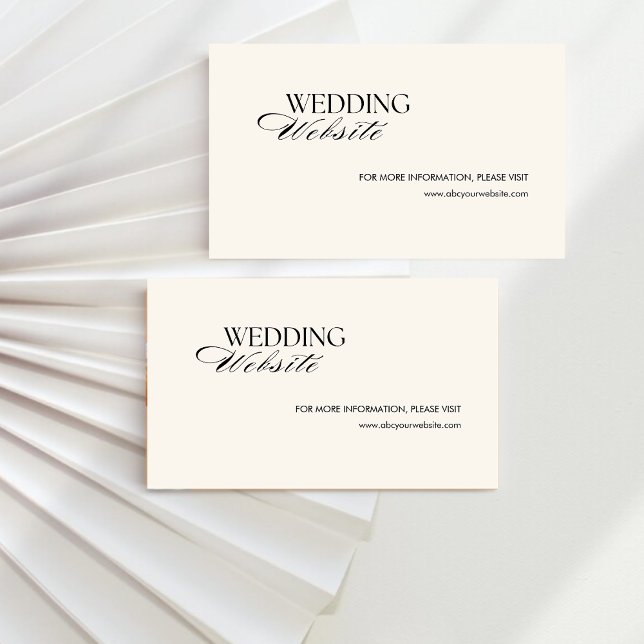 Retro Black Checkered Old Money Hochzeitswebsite Begleitkarte (Von Creator hochgeladen)