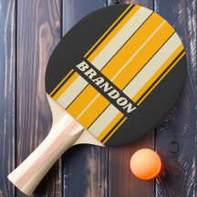 Retro Black Sun Board Streifen mit Namen